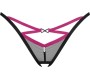 Obsessive NOVENES CROTCHLESS THONG XL/2XL