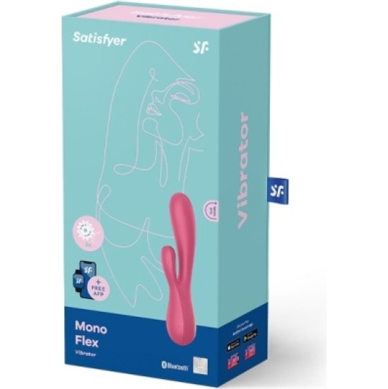 Satisfyer VIBRATOR MONO FLEX APP RED