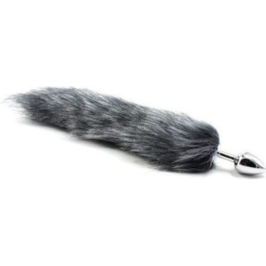 Fetish Arts GREY FOX TAIL PLG