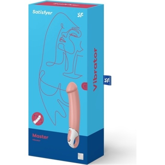 Satisfyer MASTER UZLĀDĒJAMĀ VIBRATORA 2020. VERSIJA