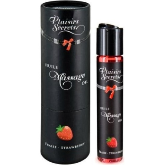 Plaisir Secret STRAWBERRY MASSAGE OIL 59ML