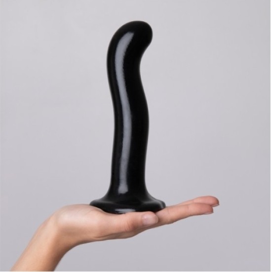 Strap-On-Me SILIKONA DILDO PUNKTA STIMULĀTORS P/G BLACK L