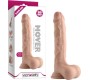 Vscnovelty REALISTIC PENIS SLIDING DOUBLE DENSITY FLESH 25'40 CM