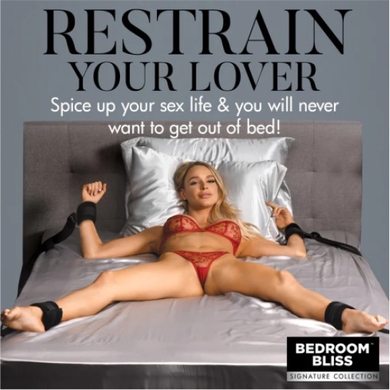 Xr - Bedroom Bliss BLACK BED TIES