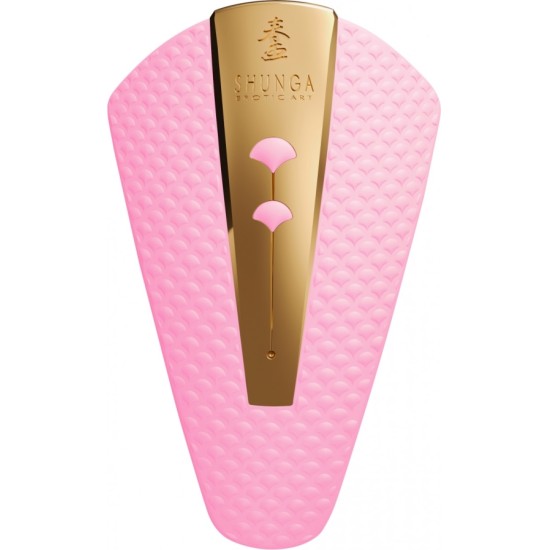 Shunga MASĀŽA VIBRATORS OBI USB ROZĀ