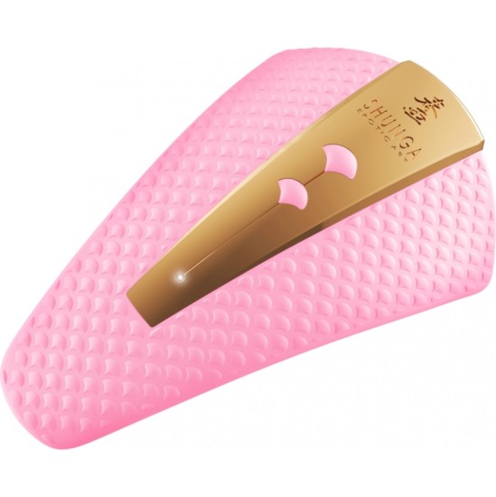 Shunga MASĀŽA VIBRATORS OBI USB ROZĀ