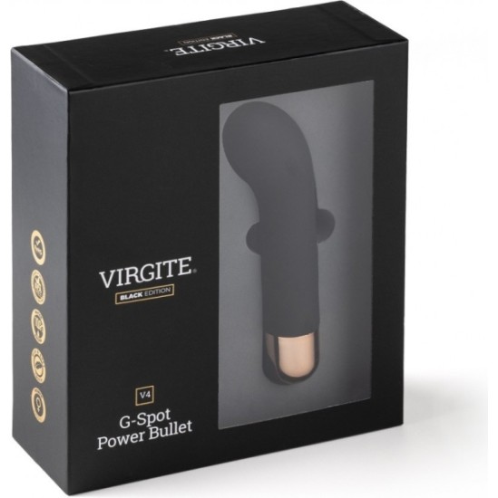 Virgite - Black Edition VIBRĒJOŠĀ BULLET V4 BLACK EDITION