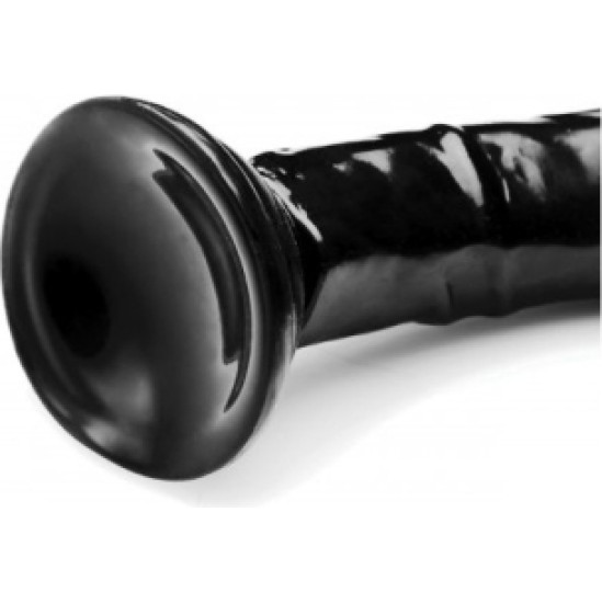 Xr - Hosed DILDO PENIS ar piesūcekni 508 CM, melns"