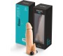 Virgite - Sleeves REĀLISTS PENIS SHEATH S3 FLESH 16'2 CM W/ VIBRĀCIJA