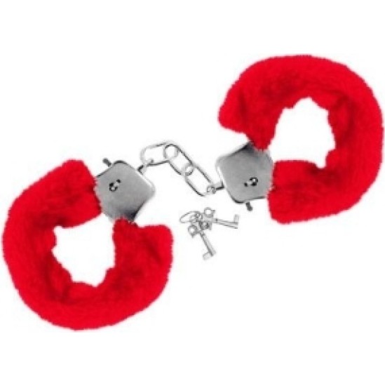 Sweet Caress RED PLUSH HANDCUFFS