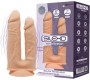 Silexd DUBULTĀS IESPĒJAS SILIKONA DILDO MODELIS 1 7+ 8" W/ USB VIBRATION"