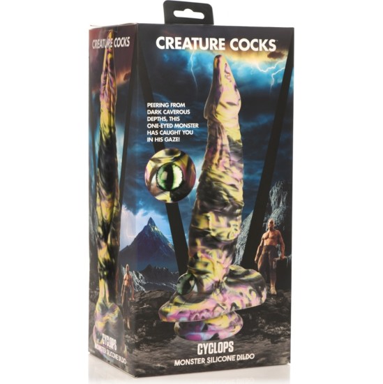 Xr - Creature Cocks CYCLOPS MONSTER SILIKONA DILDO