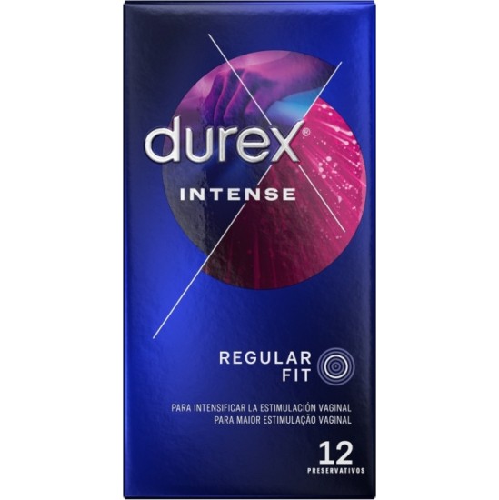 Durex INTENSE ORGASMIC KONDOMI 12 VIENĪBAS