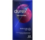 Durex INTENSE ORGASMIC KONDOMI 12 VIENĪBAS