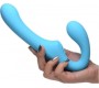 Xr - Strap U DOUBLE SILICONE USB HARNESS W/ BLUE CONTROL