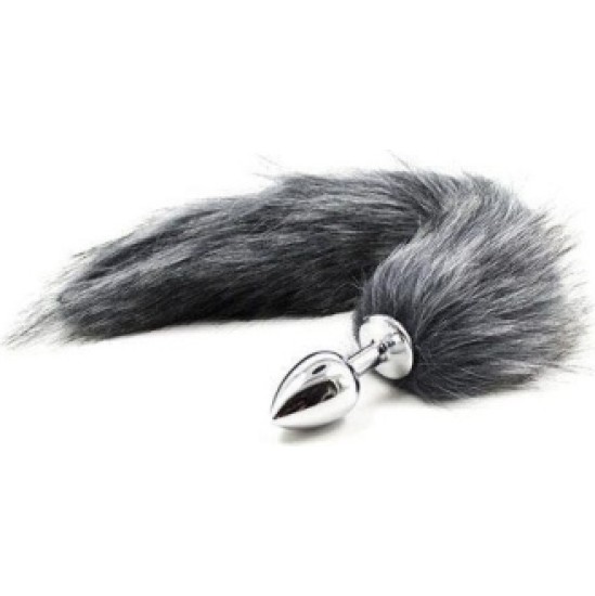 Fetish Arts GREY FOX TAIL PLG