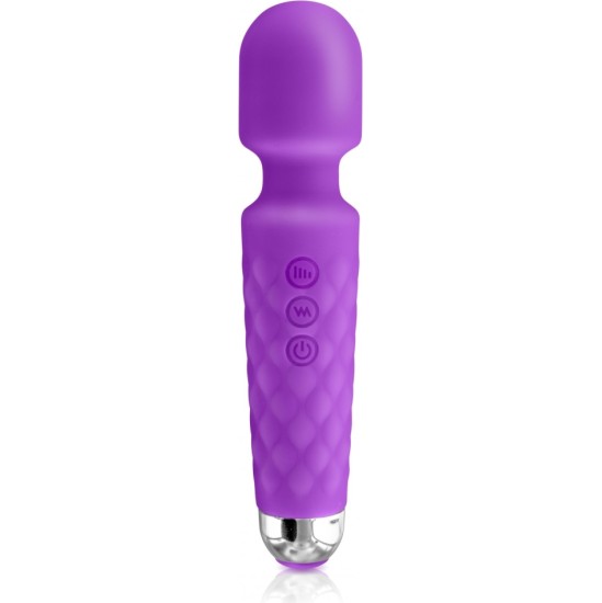 Yoba PURPLE RECHARGEABLE SILICONE LOVE WAND VIBRATOR