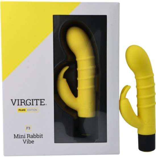 Virgite - Fluo F3 FLUO SILICONE TAASLAETAV VIBRAATOR