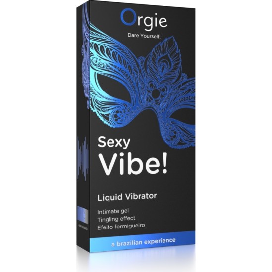 Orgie SEXY VIBE SKYSTOS VIBRATORIAUS! 15 ml