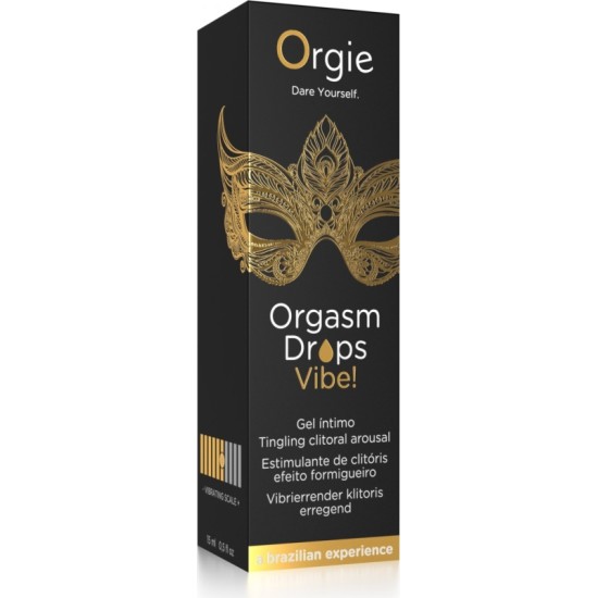 Orgie STIMULATING ORGASM DROPS VIBE! 15ML