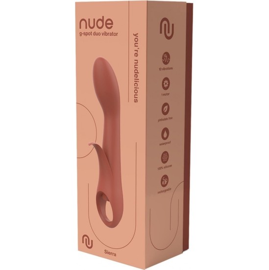 Nude VIBRATORS SIERRA G-SPOT DUO