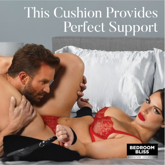 Xr - Bedroom Bliss BLACK BONDAGE CUSHION