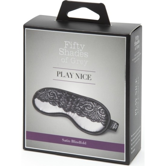 Fifty Shades Of Grey FIFTY SHDES PLAY NICE SATIN & LACE BLINDFOLD