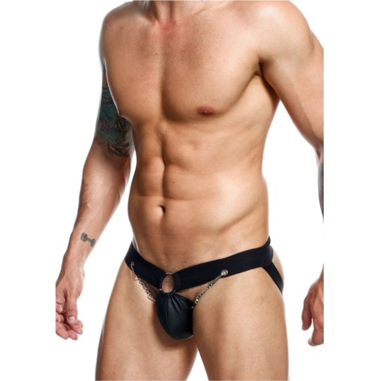 Mob Eroticwear DNGEON JOCKSTICK WITH SINGLE T. CHAINS