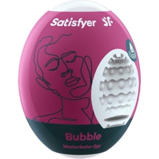 Satisfyer BUBBLE EGG VĪRIEŠU MASTURBATORS