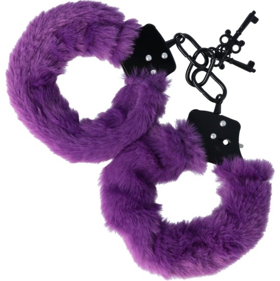 Pick&Love Nº 80 FURRY Cuffs PURPLE