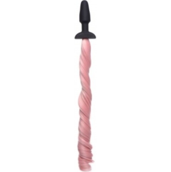 Xr - Tailz PINK SILICONE PONY TAIL PLUG