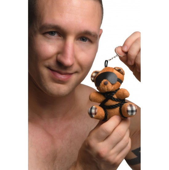 Xr - Masterseries BOUND TEDDY BEAR KEYCHAIN