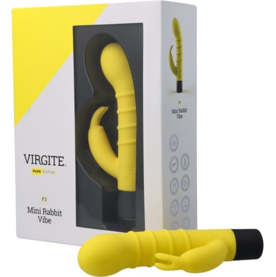 Virgite - Fluo F3 FLUO SILIKONA UZLĀDĒJAMS VIBRATORS