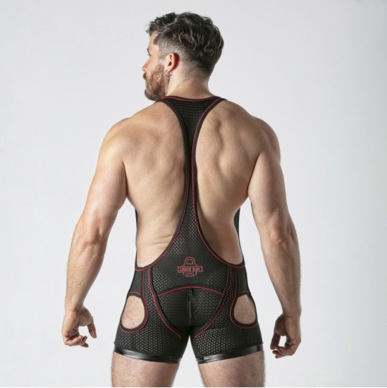 Locker Gear SINGLET RED — 36 S