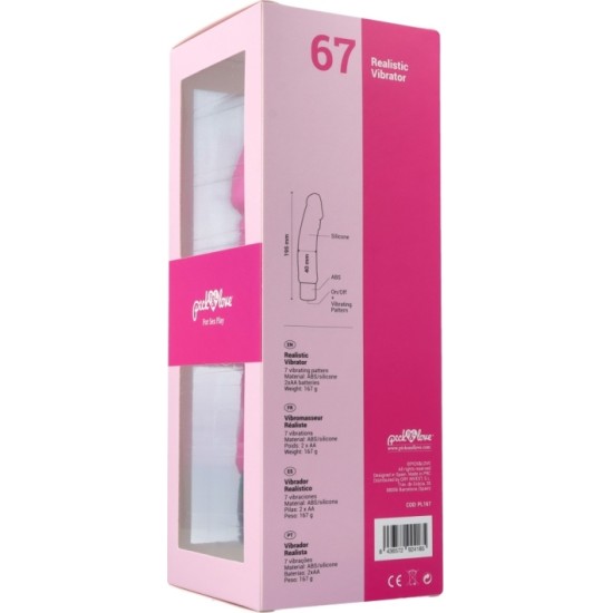 Pick&Love Nº 67 REĀLISTS VIBRATORS ROZĀ