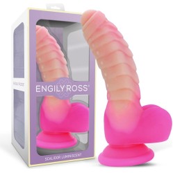 Dildox By Engily Ross Scalidor Luminiscent Unicorn Liquid Silikona Dildo 18 cm