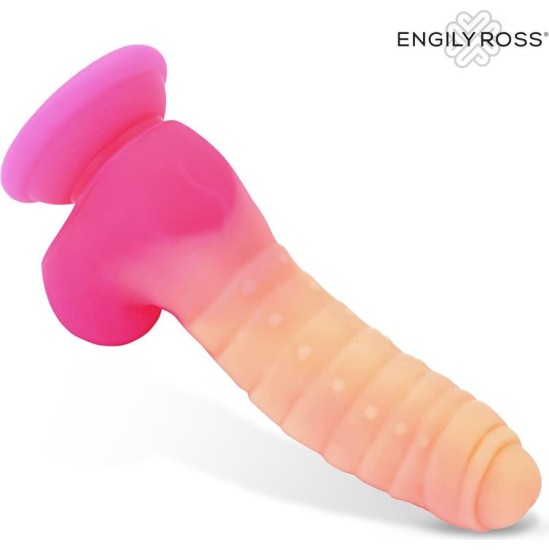 Dildox By Engily Ross Scalidor Luminiscent Unicorn Liquid Silikona Dildo 18 cm