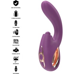 Intense Fun INTENSE - LALI MULTIFUNCTION G-SPOT VIBRATOR TAPPING & THRUST & VIBRATION PURPLE