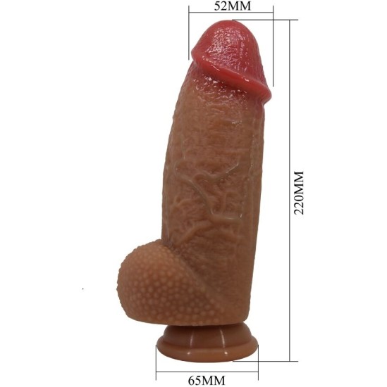 Pretty Love High Grade PRETTY LOVE - ACHILLE ULTRA REALISTIC DILDO 22 CM