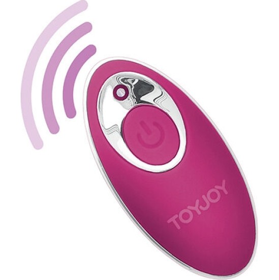 Toyjoy HAPPINESS SUNN SIDE UP AND DOWN VIBRATOR REMOTE CONTROL FUCHSIA