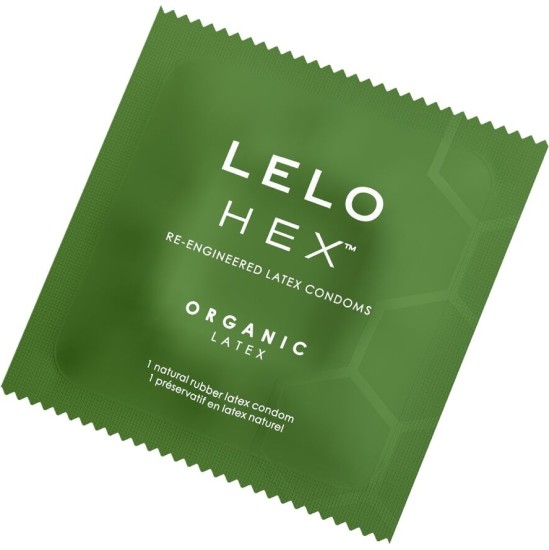 Lelo HEX ORGANIC CONDOM BOX 12 UNITS