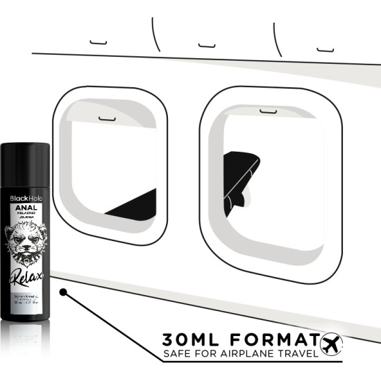 Black Hole ANAL RELAXING JOJOBA RELAX SILICONE BASE 30 ML