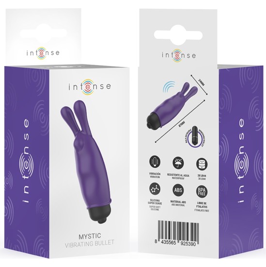 Intense Fun INTENSE - MYSTIC PURPLE VIBRATING BULLET 8.7 X 2.4 CM