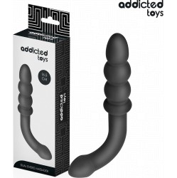 Addicted Toys DOUBLE ANAL MASSAGER SILICONE 16.5 CM