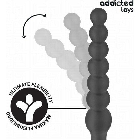 Addicted Toys DOUBLE ANAL MASSAGER SILICONE 24 CM