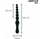 Addicted Toys DOUBLE ANAL MASSAGER SILICONE 24 CM