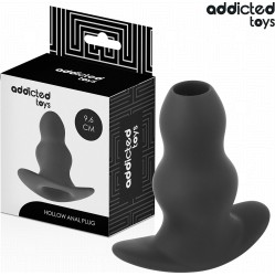 Addicted Toys HOLLOW ANAL PLUG SILICONE SIZE M 9.6 CM