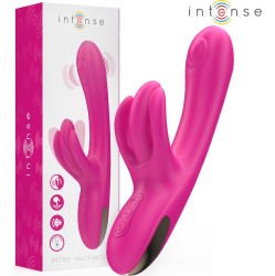 Intense Fun INTENSE - BRITNEY MULTIFUNCTION RABBIT VIBRATOR 23 CM PINK