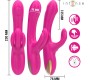 Intense Fun INTENSE - BRITNEY MULTIFUNCTION RABBIT VIBRATOR 23 CM PINK