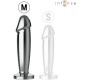 Intense Anal Toys INTENSE - ANAL PLUG 10 VIBRATIONS METAL DILDO WITH REMOTE CONTROL M